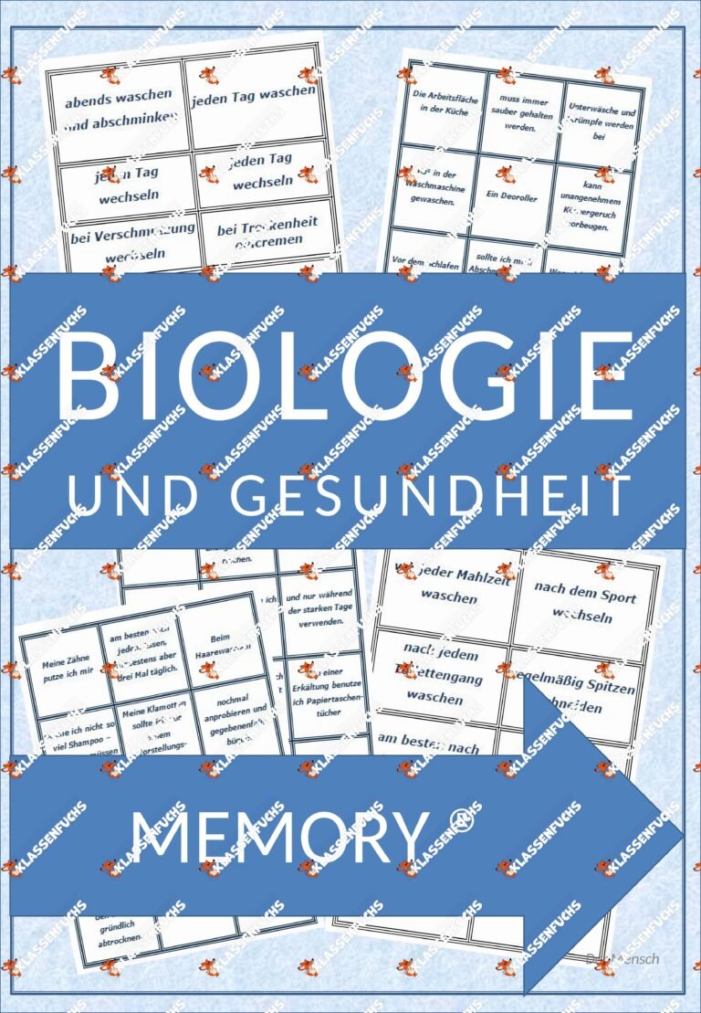 Biologie: Memory® Gesundheit und Hygiene